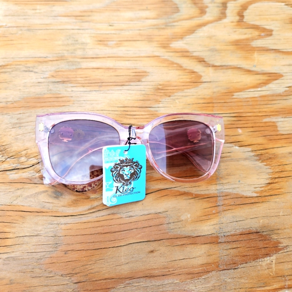Kleo Pink Sunglasses - Picture 3 of 16
